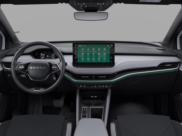 Skoda Elroq 60 Business Edition 190 pk | Trekhaak | Business Upgrade pakket - Plus | Lodge interieur design selectie | Velgen: 20" lichtmetalen velgen Vega, zilver metallic