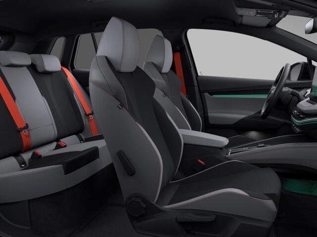 Skoda Elroq 60 Business Edition 190 pk | Trekhaak | Lodge interieur | Business Upgrade pakket - Plus | Velgen: 20" lichtmetalen velgen Vega, zilver metallic