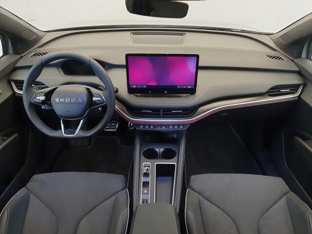 Skoda Elroq 85 Sportline 286pk 1800 kg trekgewicht, Wegklapbare trekhaak, Camera