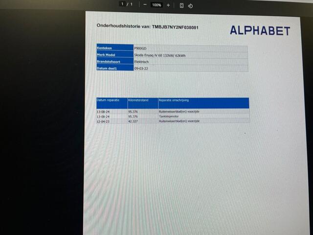 Skoda Enyaq IV 60 - Carplay, Navi, Cruise, Clima, Memory