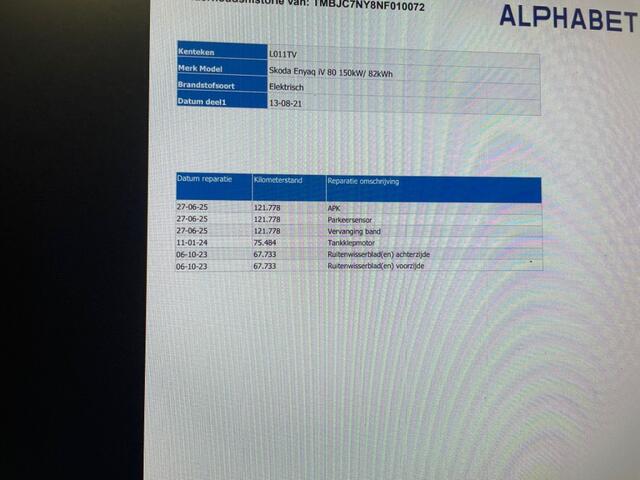 Skoda Enyaq 80 - Carplay,Navi, Cruise, Half Leer