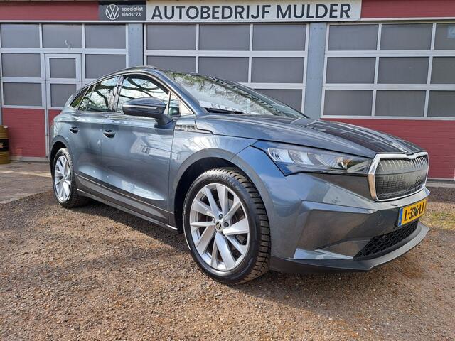 Skoda Enyaq iV 60 180 Pk Business Edition 1/2 Leder Ecc voor / achter SOH 93,5%