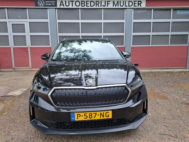 Skoda Enyaq iV 60 180 Pk First Edtion Warmtepomp, Camera, 1/2 Leder SOH 91 %