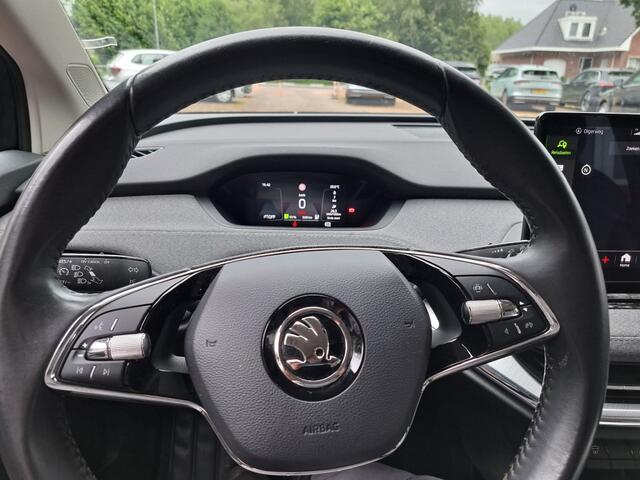 Skoda Enyaq iV 60 180 Pk First Edtion Warmtepomp, Camera, 1/2 Leder SOH 91 %