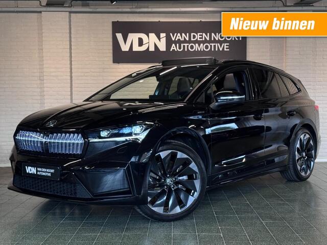 Skoda Enyaq iV 80 Sportline 204pk BTW Warmtepomp Pano Camera 21''