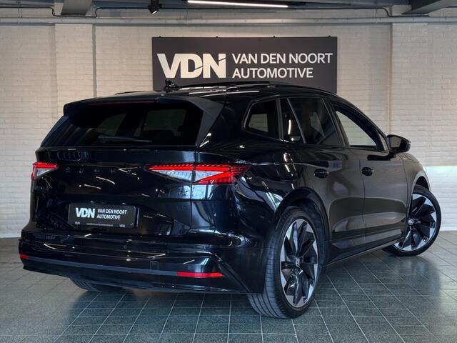 Skoda Enyaq iV 80 Sportline 204pk BTW Warmtepomp Pano Camera 21''