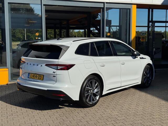 Skoda Enyaq 80 Sportline - panoramadak - camera - elec achterklep