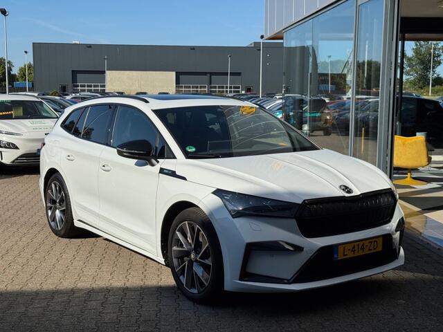 Skoda Enyaq 80 Sportline - panoramadak - camera - elec achterklep