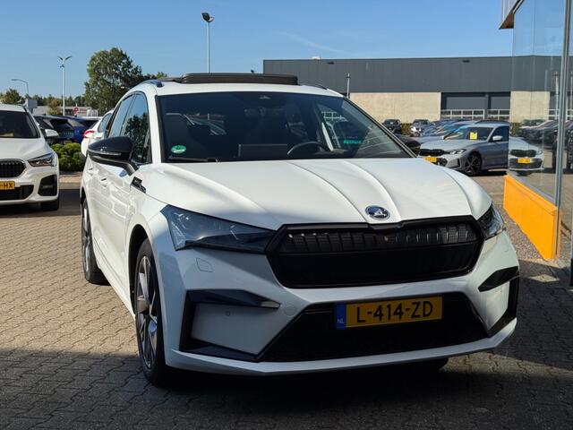 Skoda Enyaq 80 Sportline - panoramadak - camera - elec achterklep