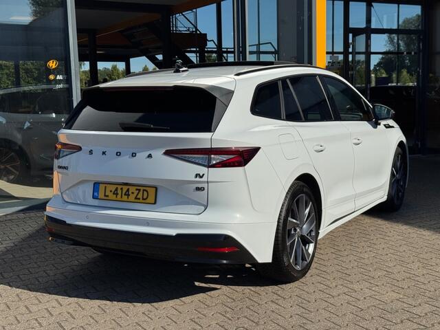 Skoda Enyaq 80 Sportline - panoramadak - camera - elec achterklep