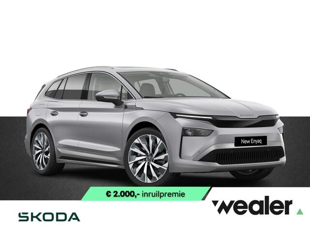 Skoda Enyaq iV 85 Selection 286 PK | Trekhaak | Business Upgrade pakket | Panorama dak | 21" Lichtmetalen velgen |