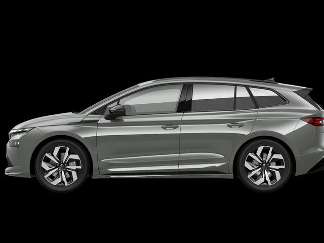 Skoda Enyaq iV 85 Sportline 286 PK | Head-up display | Business Upgrade advance pakket | Steel Grey | 20" Lichtmetalen velgen