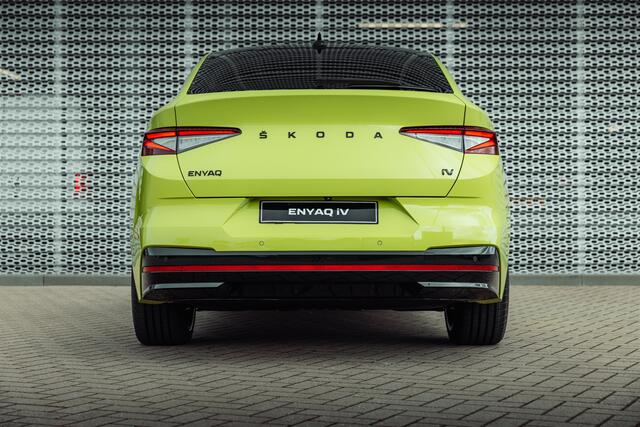 Skoda Enyaq iV Coupe 80 RS 300pk/ Crystal Face/ Lederen interieur/ 21 inch/ Adaptive Cruise