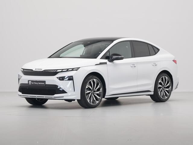 Skoda Enyaq iV Coupe Sportline | Chrome interieur accenten | Driving mode select | LED interieurverlichting inclusief sfeerverlichting
