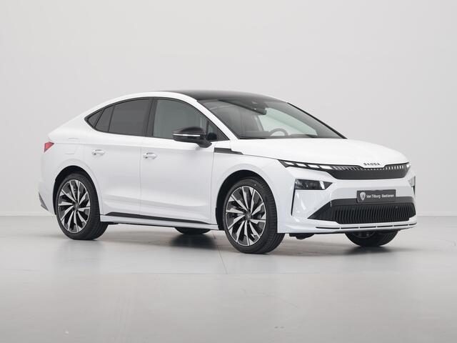 Skoda Enyaq iV Coupe Sportline | Chrome interieur accenten | Driving mode select | LED interieurverlichting inclusief sfeerverlichting