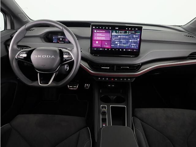 Skoda Enyaq iV 85 Sportline 286pk | Light Band | Canton Sound | Head up | Panoramadak | 21 inch black |