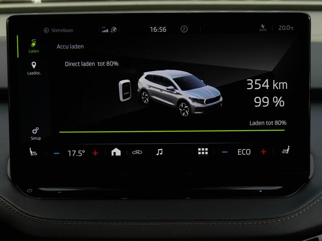 Skoda Enyaq iV 80 FIRST ED./ LEER/ TREKHAAK/ ELEKT. ACHTERKLEP