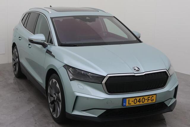 Skoda Enyaq iV 80 BEV 204PK 77KWH PLUS SPORTLINE/THAAK/PANO/LEER/LED