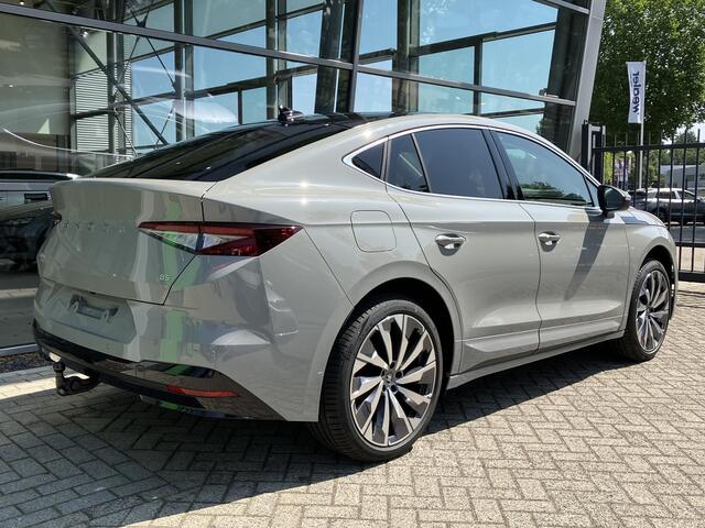Skoda Enyaq iV Coupe Selection Elektromotor 286 PK | Steel Grey | 21" Lichtmetalen Velgen | Trekhaak | Adaptieve cruise controle |