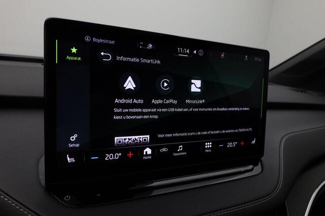 Skoda Enyaq iV 60 180 pk Sportline | Panoramadak | Matrix LED | Navigatie | Achteruitrijcamera | Stoelverwarming | Leder/alcantara