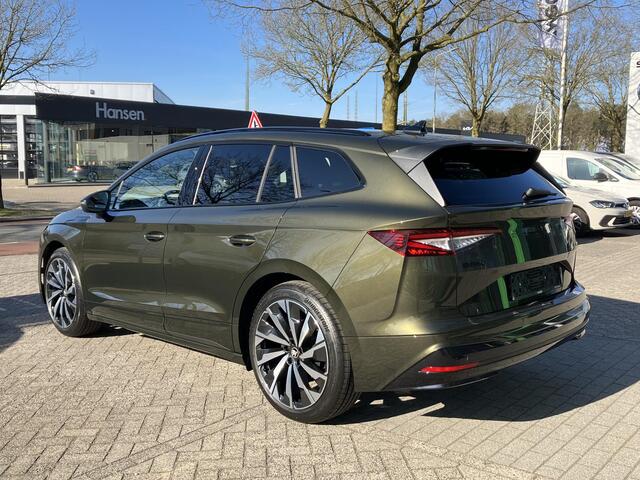 Skoda Enyaq iV 60 Sportline 204 PK | 21" lichtmetalen velgen | Trekhaak | Head-Up Display | Light band | Canton Sound | 360 graden camera |