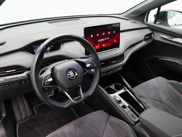 Skoda Enyaq iV Coupé 180 Pk Sportline 60 | Panorama Dak | Full LED | Maxton Design | Camera | Elektrische Stoelen | Stoel Verwarming | Carplay | Navigatiesysteem | Adaptive Cruise | 21 Inch | 18.283 Km!!