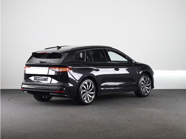 Skoda Enyaq iV 85 Sportline 286 PK | 21 inch | Panoramadak | Head up display | 360° camera | Massagestoel | Blind Spot | Adaptive Cruise Control