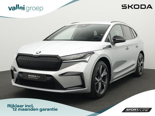 Skoda Enyaq iV 80 204 pk Sportline Business | Matrix LED | Achteruitrijcamera | Standkachel | Adaptive Cruise | Side Assist | 20 inch