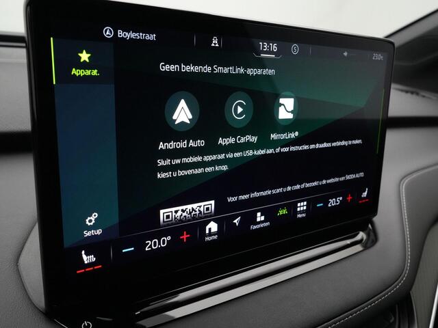 Skoda Enyaq iV 80 204 pk Sportline Business | Matrix LED | Achteruitrijcamera | Standkachel | Adaptive Cruise | Side Assist | 20 inch