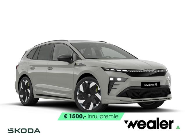 Skoda Enyaq iV RS Elektromotor 250 kW / 340 PK SUV Elektrische aa