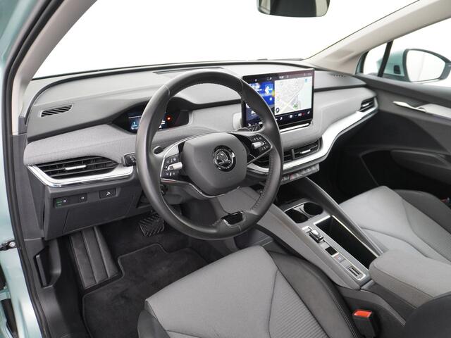 Skoda Enyaq iV 60 180PK Memory Warmetpomp Stoel+Stuurverwarming Apple Carplay/Androd Auto Navi Ecc Adap.Cruise Control 360°Camera Pdc Lmv 20" Led Assistentie Pakket Comfort plus-pakket File assistent Dab Elek.Achterklep Keyless advanced Bluetooth Rijstrooksensor Connect