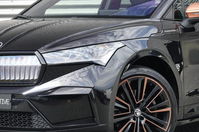 Skoda Enyaq iV 80 Founders Edition Black | Panoramadak | BTW | Trekhaak | Gelimiteerde oplage! |