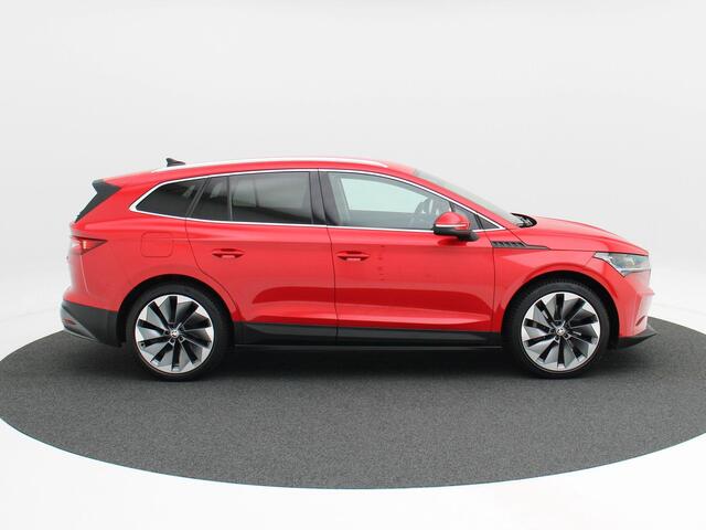Skoda Enyaq iV 80 204 Pk | Camera | Trekhaak | Carplay | Elektrische Stoel | Elektrische Achterklep | Full LED | 21 Inch | 42.264 Km!!