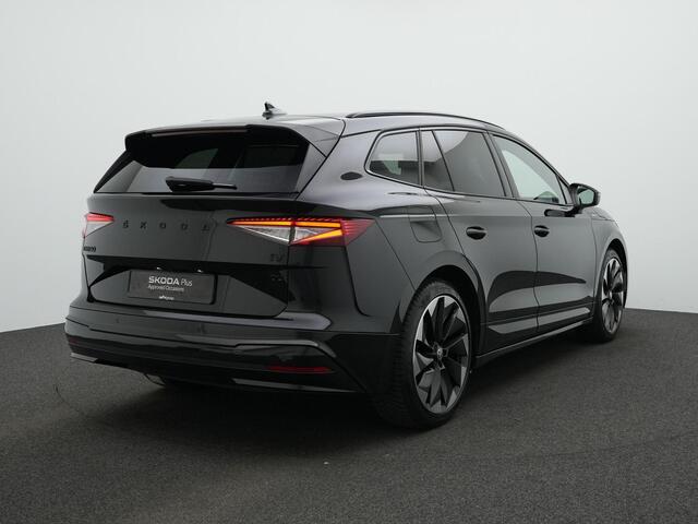 Skoda Enyaq iV 60 180 pk Sportline | Matrix LED | Stuur-/stoelverwarming | Geheugenstoel | Leder/alcantara | Navigatie