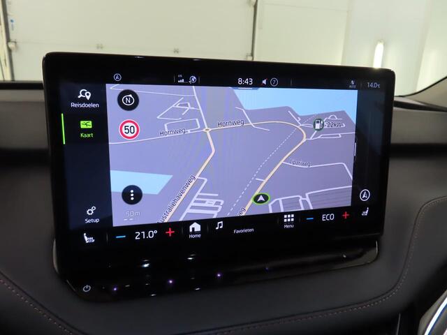 Skoda Enyaq iV 80 Wegklapbare Trekhaak | Leder | ACC | Verwarmd Stuur/Stoelen/Voorruit | Assistentie-, Comfort-, Climate- & Lederpakket | 20" Vega