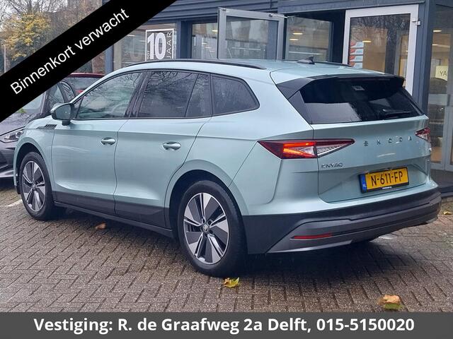 Skoda Enyaq iV 60 | SOH 91% ACCU | Navigatie | 1e eigenaar |