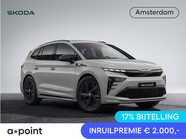 Skoda Enyaq iV 85X RS 340pk | 17% bijtelling | Advance pakket | Panoramadak