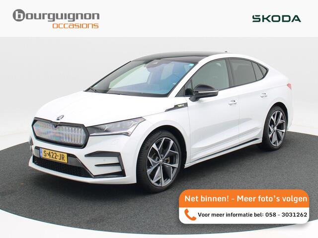 Skoda Enyaq iV Coupé 80 RS | Panoramadak | Full LED | Canton Audio | Adaptive Cruise | Stoelverwarming | Camera | 21 Inch | 80.917 Km!!