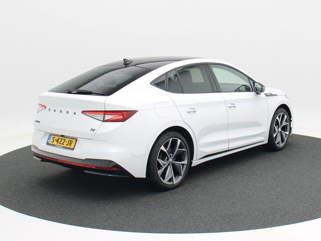 Skoda Enyaq iV Coupé 80 RS | Panoramadak | Full LED | Canton Audio | Adaptive Cruise | Stoelverwarming | Camera | 21 Inch | 80.917 Km!!