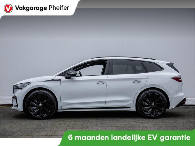 Skoda Enyaq iV 60 Sportline Camera/ Matrix led/ Navigatie/ Carplay/ 21" Lmv/ Stuurverwarming/ Leer-alcantara/ Sportstoelen