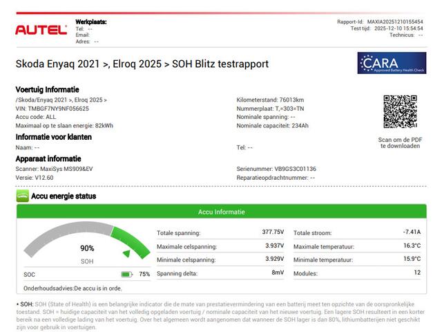 Skoda Enyaq iV Coupé 80 RS 299pk SOH 90% Panoramadak Warmtepomp Memory Stoelverwarming Keyless Navigatie