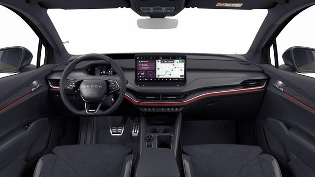 Skoda Enyaq iV Coupe Enyaq Coupé 85 Elektromotor 286 1AT Sportline Automaat | Trekhaak wegklapbaar