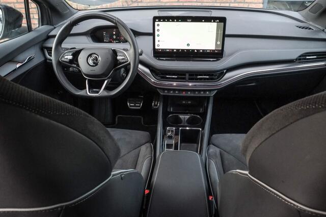 Skoda Enyaq iV 85 Sportline Trekhaak, El stoelen, Camera