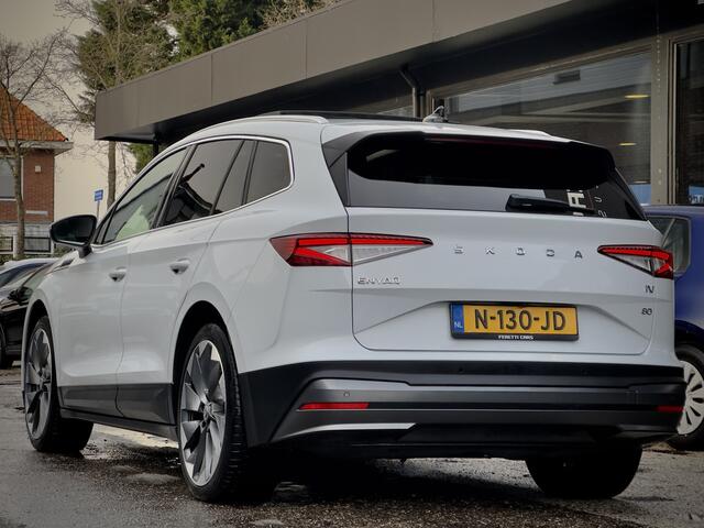 Skoda Enyaq iV 80 FIRST EDITION HIGH 91% SOH PANODAK VOL-LEDER NAVI CAMERA360 APPLE-CARPLAY LED 22 INCH-LMV PDC