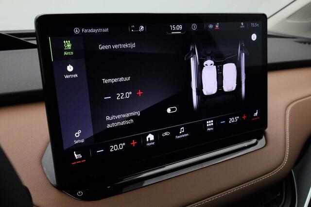 Skoda Enyaq iV Coupé Business Edition Plus 204 pk | Warmtepomp | Panoramadak | Leder | Camera | Matrix LED | Keyless | Canton | 20 inch