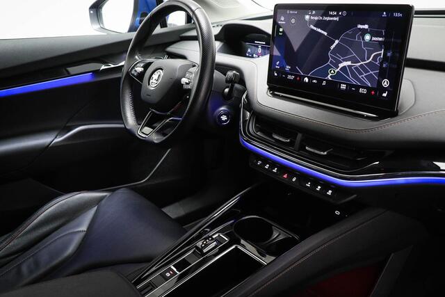 Skoda Enyaq iV 80 First Edition SOH 94% | MATRIX LED | LEDER | WARMTEPOMP | TREKHAAK