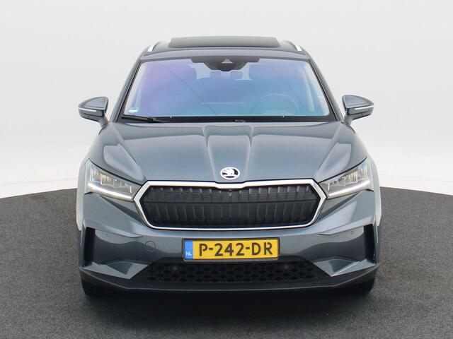 Skoda Enyaq iV 80 204 Pk Automaat | Trekhaak | Adaptive Cruise | 360° Camera | Stoel/Stuur Verwarming | Panorama Dak | 19 Inch | 105.620 Km !!