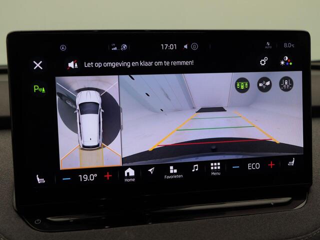 Skoda Enyaq iV 80 204 Pk Automaat | Trekhaak | Adaptive Cruise | 360° Camera | Stoel/Stuur Verwarming | Panorama Dak | 19 Inch | 105.620 Km !!