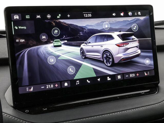 Skoda Enyaq iV 85X RS 4X4 | 340PK | Business Upgrade Advanced| Head Up display | Lodge Suite Leder | 21 Inch Vision | Trekhaak!