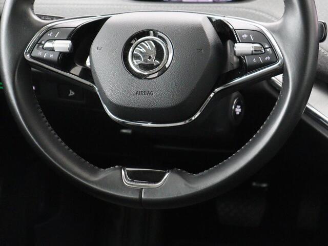 Skoda Enyaq iV 60 | Trekhaak | Carplay | Camera | Half leder | Navigatie | Parkeerhulp | Sfeerverlichting | Cruise control | Full LED | 19'' | Climate control